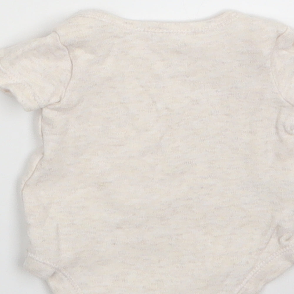 TU Baby Grey Ikat Babygrow One-Piece Size Newborn