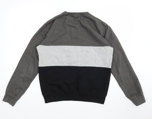 PEP&CO Mens Multicoloured Pullover Sweatshirt Size S