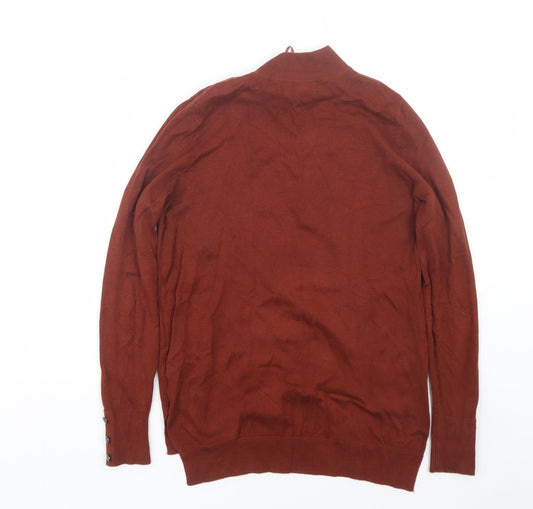 Peacocks Womens Brown Pullover Jumper Size 8