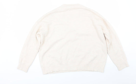Urban bliss Womens Beige Pullover Jumper Size 12