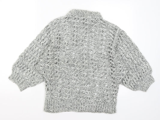 Preworn Womens Grey Pullover Jumper Size S