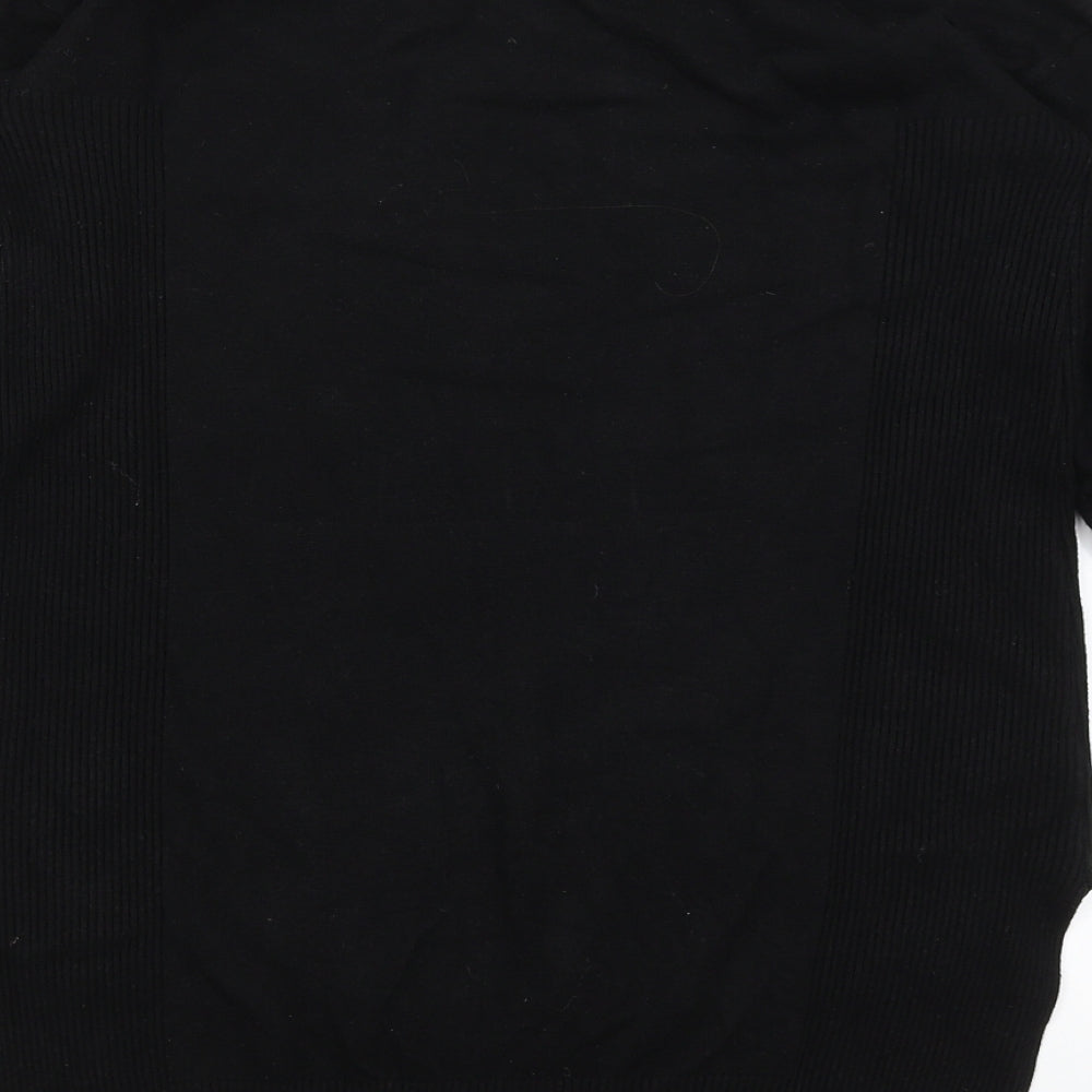 Preworn Womens Black Pullover Jumper Size M