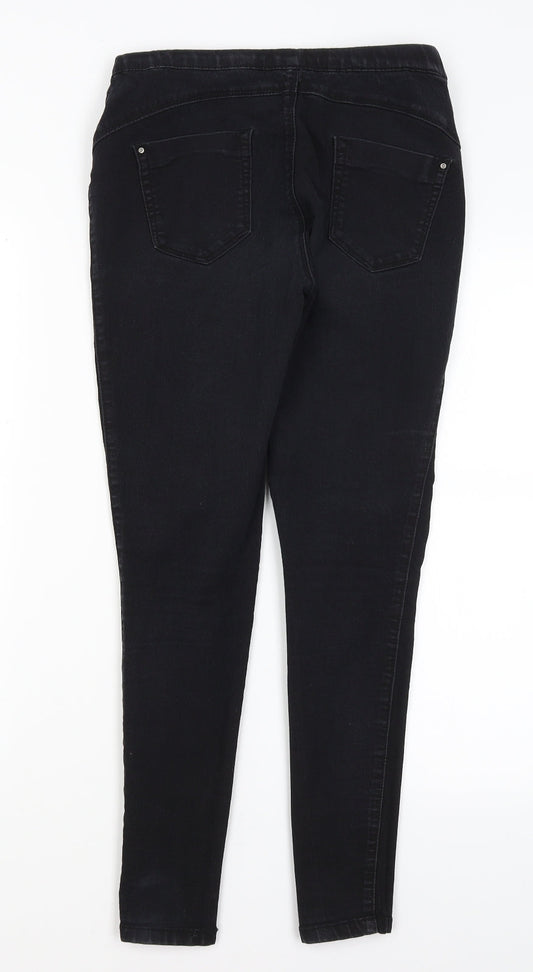 Denim Co Womens Black Jegging Jeans Size 8 L27 in