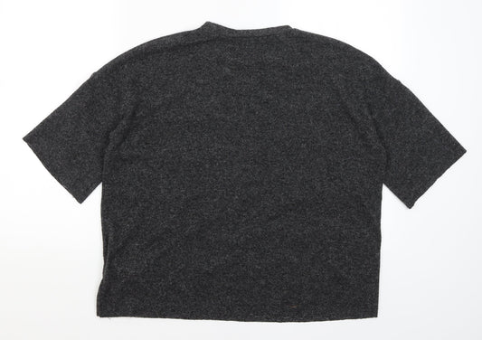 Zara Womens Grey Pullover Jumper Size S