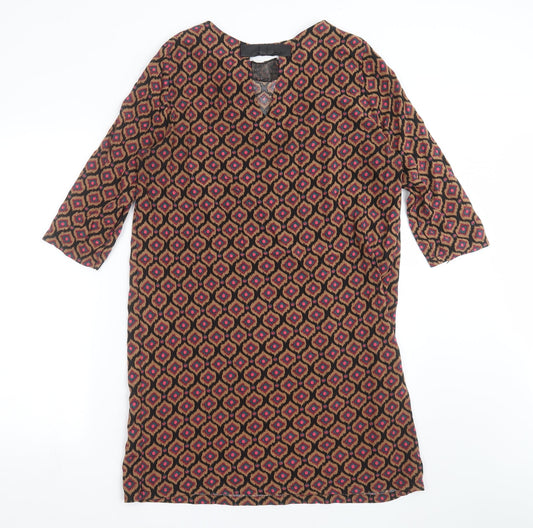 La Redoute Womens Black Geometric Shift Size 12