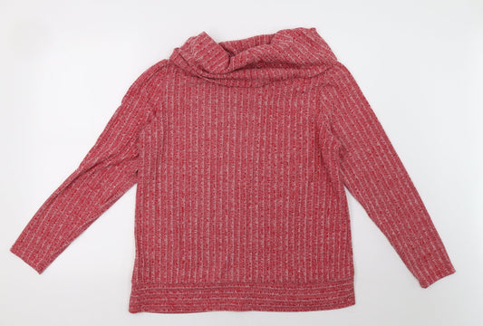 Klass Womens Pink Pullover Sweatshirt Size XL