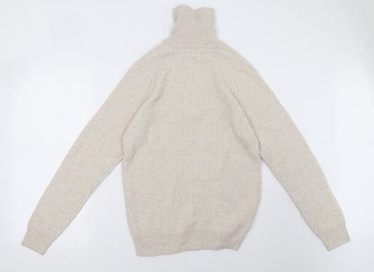 George Mens Beige Pullover Sweatshirt Size M