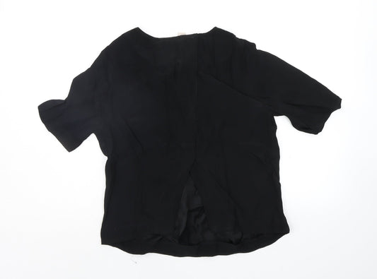 FOREVER 21 Womens Black Basic T-Shirt Size M