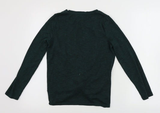 New Look Womens Green Pullover Jumper Size 10