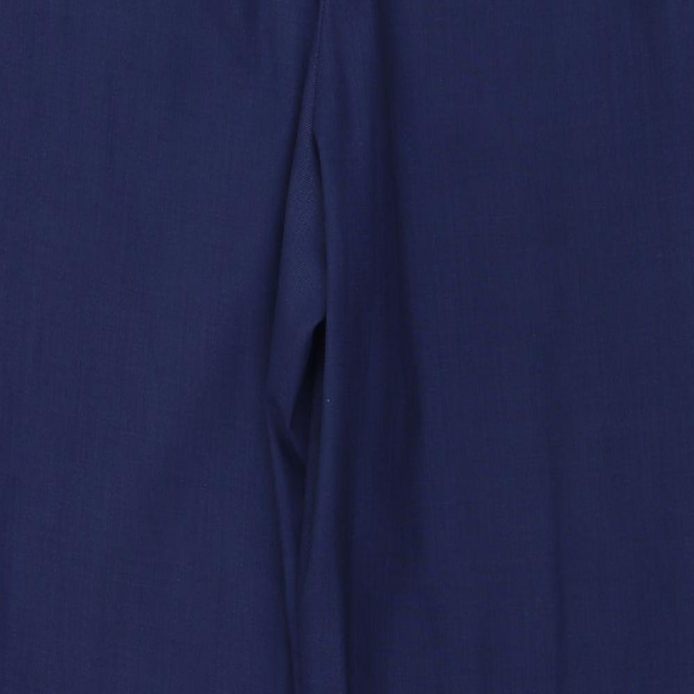 Burton Mens Blue Trousers Size 32 in L27 in