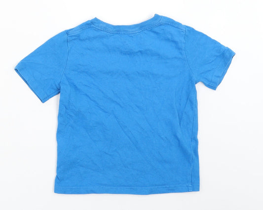 Gap Boys Blue Basic T-Shirt Size 2 Years