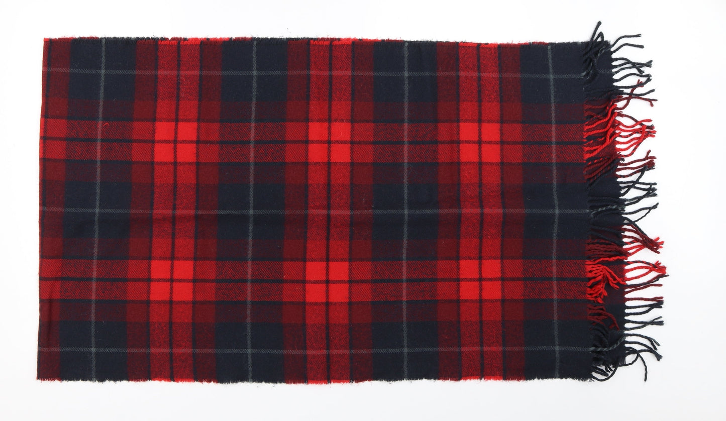 H&M Womens Blue Check Shawl/Wrap