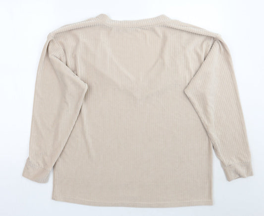 ASOS Womens Beige Pullover Jumper Size 12