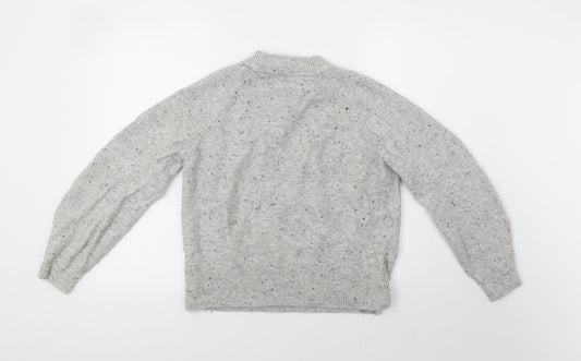 M&S Womens Grey Pullover Jumper Size M