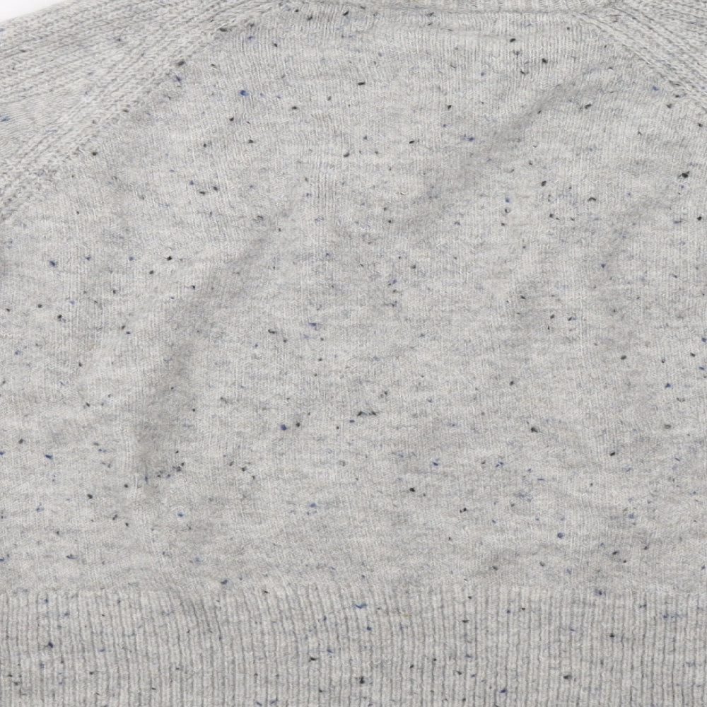M&S Womens Grey Pullover Jumper Size M