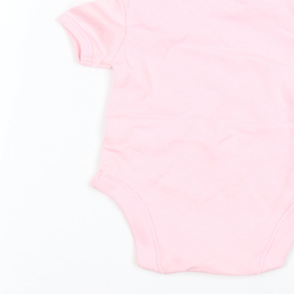 George Baby Pink Babygrow One-Piece Size 0-3 Months