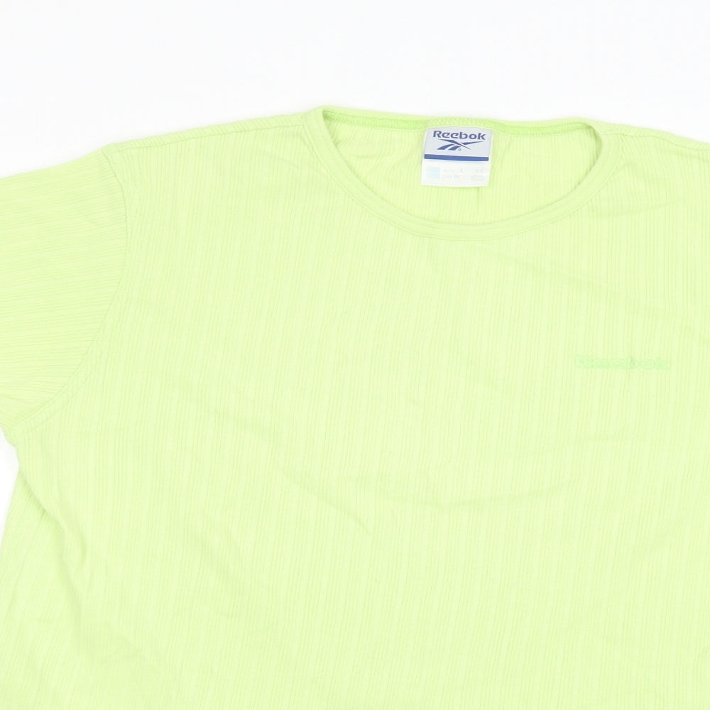 Reebok Mens Green T-Shirt Size L