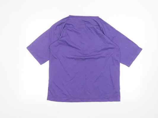 Prestige Womens Purple Basic T-Shirt One Size