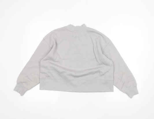 Primark Girls Grey Pullover Jumper Size 10-11 Years