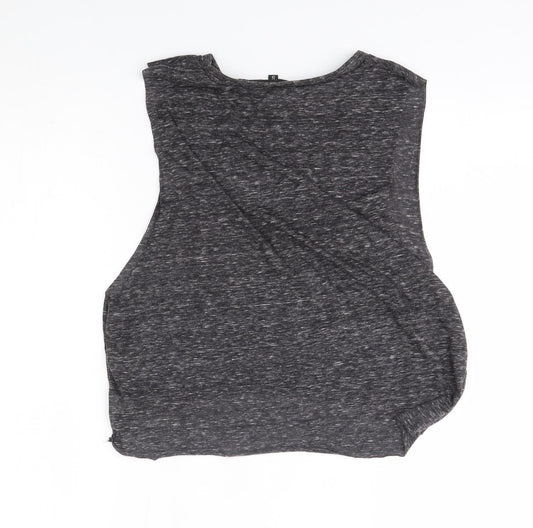 Preworn Womens Grey Cropped Tank Size S
