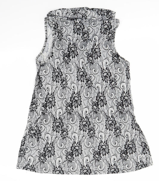 IZABEL London Womens Multicoloured Tank Dress Size 14
