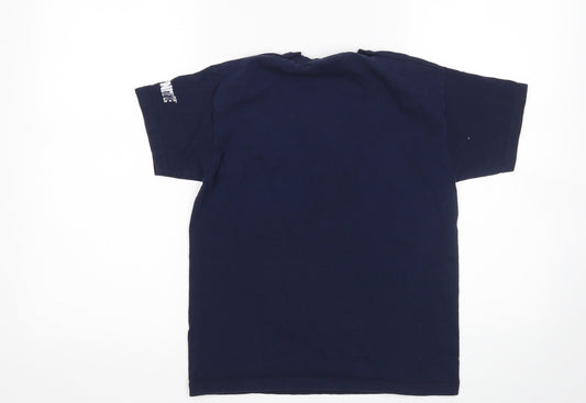 Matalan Boys Blue Basic T-Shirt Size M - Fortnite