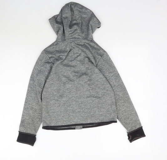 Outlaws Boys Grey Full Zip Hoodie Size 7-8 Years