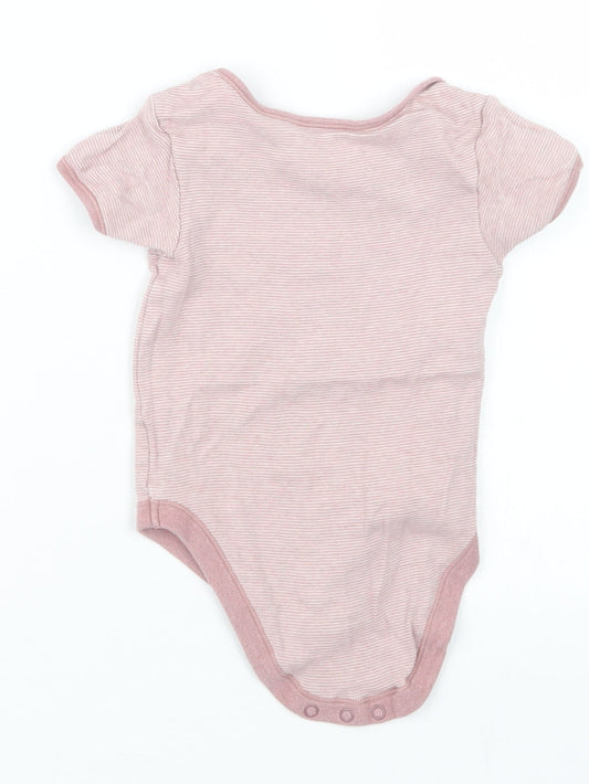 George Boys Purple Striped Babygrow One-Piece Size 18-24 Months
