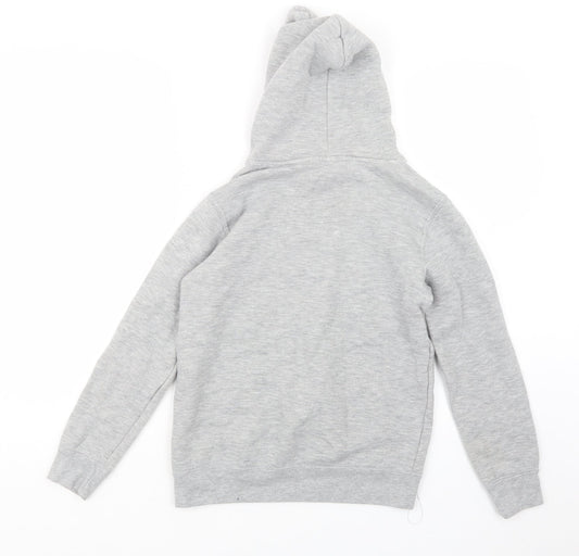 Sols Girls Grey Pullover Hoodie Size 12 Years
