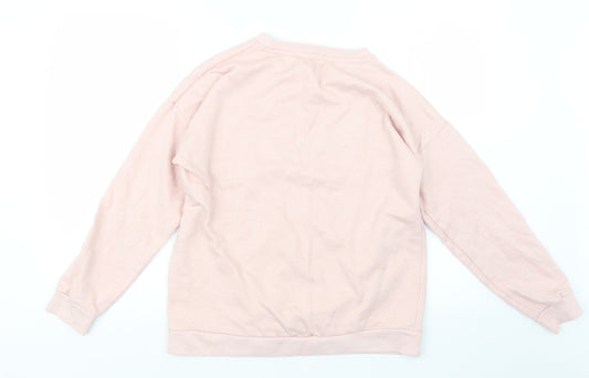 Pep&Co Womens Pink Pullover Jumper Size M
