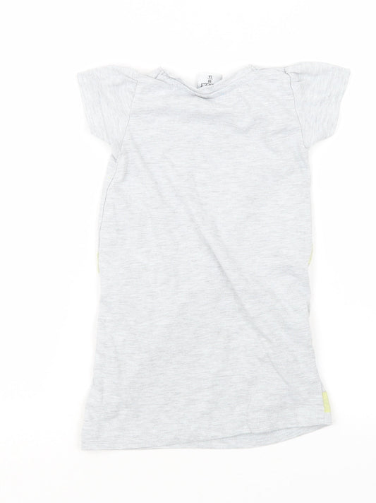 Disney Girls Grey Basic T-Shirt Size 3 Years - Minnie Mouse
