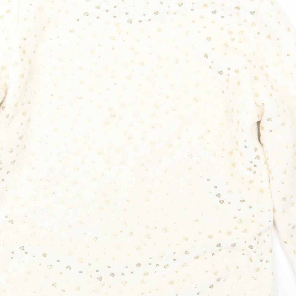 TU Womens Ivory Geometric Top One Piece Size 10