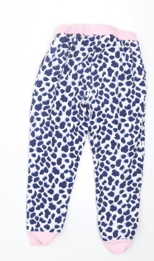 John Lewis Girls Blue Geometric Cami Pyjama Pants Size 6 Years