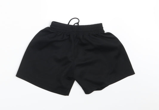 Medallion Boys Black Sweat Shorts Size M - Waist 18in; Inside leg 4in