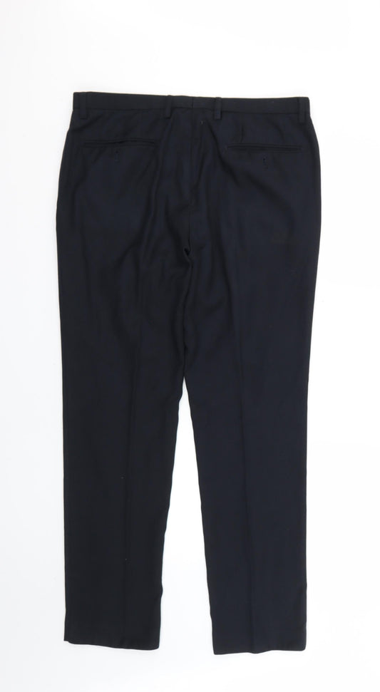 NEXT Mens Blue Trousers Size 34 L28 in