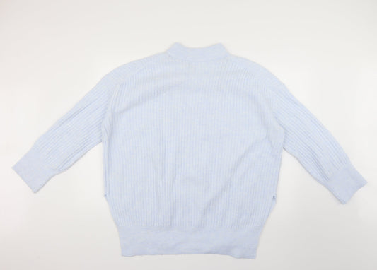 H&M Womens Blue Pullover Jumper Size S