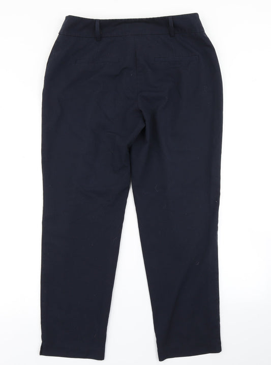 Dorothy Perkins Womens Blue Dress Pants Trousers Size 10 L25 in