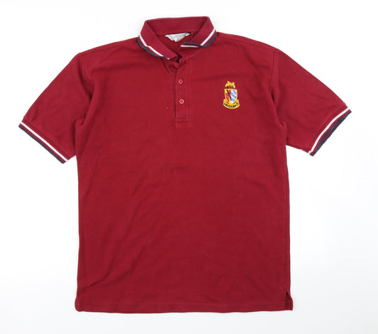 Unitex Mens Red Polo Size M