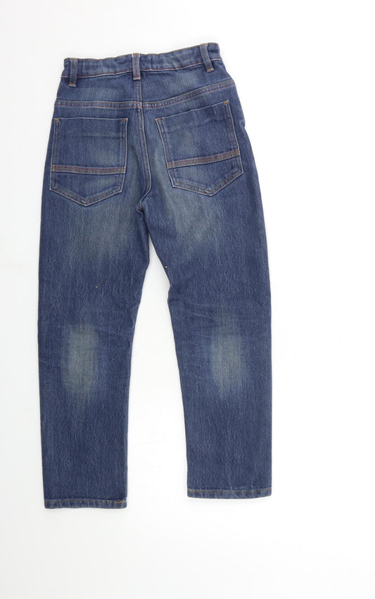 NEXT Boys Blue Denim Straight Jeans Size 9 Months