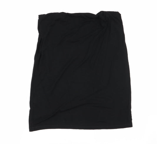 Select Womens Black Basic T-Shirt Size M