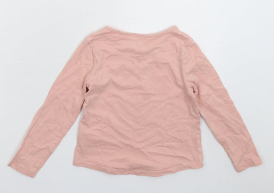 TU Girls Pink Basic T-Shirt Size 5 Years