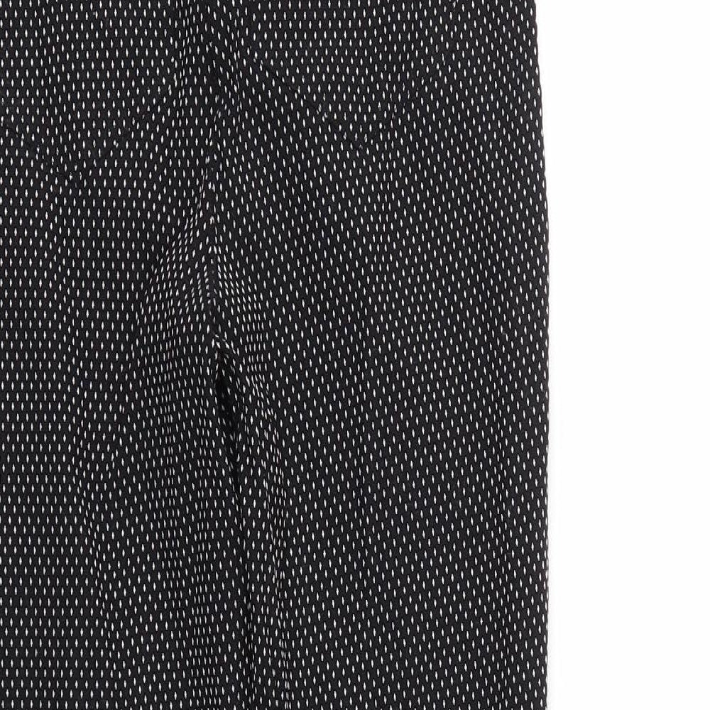 Dorothy Perkins Womens Geometric Capri Trousers Size 8 L28 in
