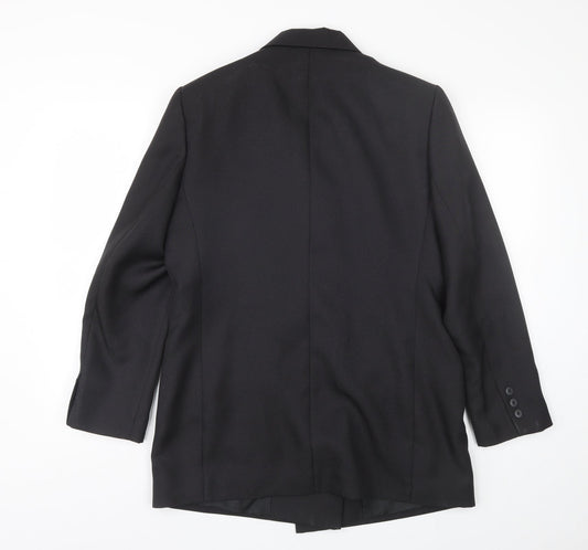 Classics Womens Black Jacket Suit Size 14