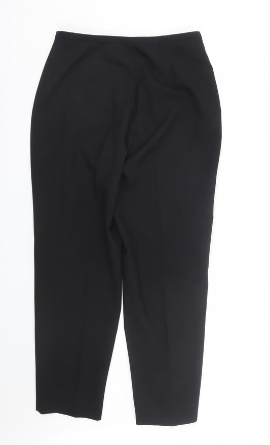 Modern Classics Womens Black Trousers Size 16 L26 in