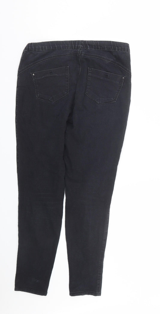 Denim co Womens Black Denim Skinny Jeans Size 8 L26 in