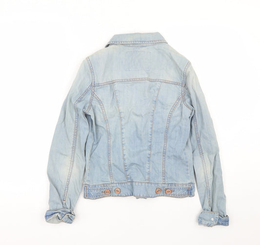 NEXT Womens Blue Denim Jacket Coat Size 6