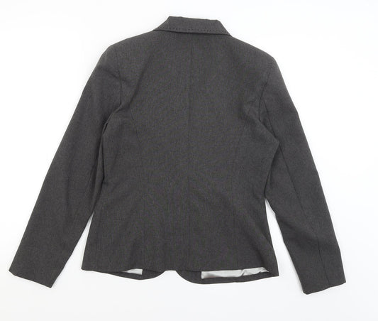 Matalan Womens Grey Jacket Blazer Size 12
