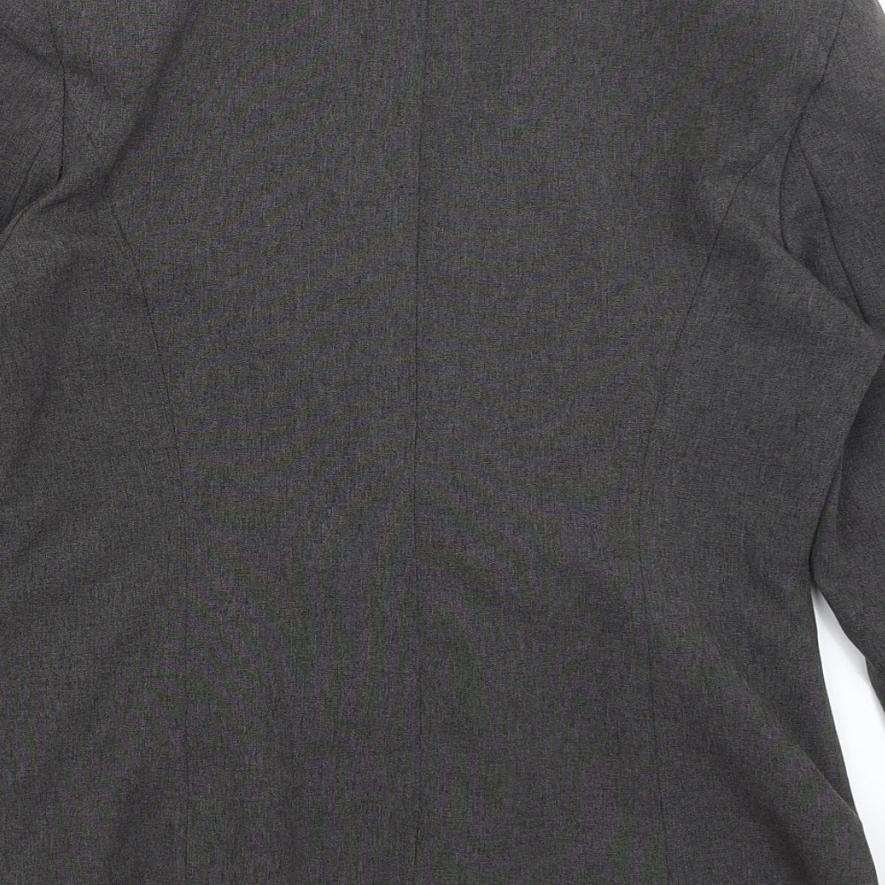 Matalan Womens Grey Jacket Blazer Size 12