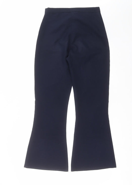 Preworn Womens Black Trousers Size 28 in L29 in