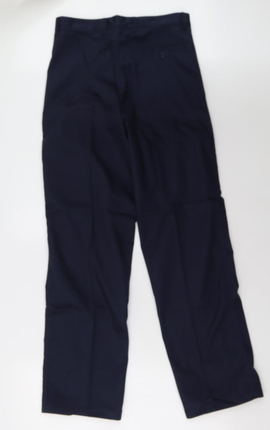 Uneek Mens Blue Trousers Size 30 L32 in
